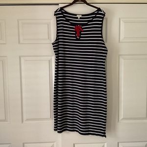 Talbots 100% cotton dress size XL